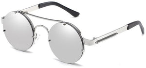 Diorama1 Silver Mirrored Sunglasses